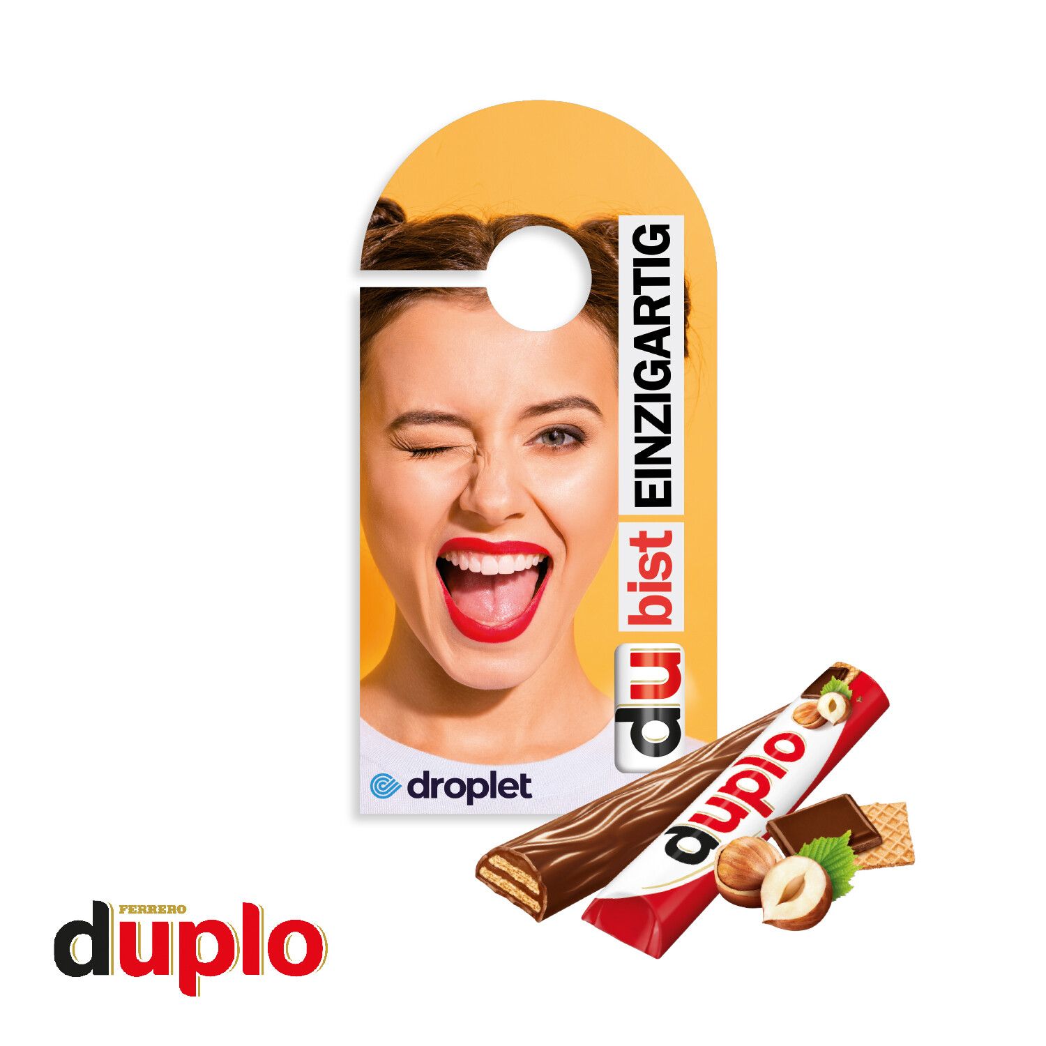Duplo Werbekarte "Türanhänger"-558