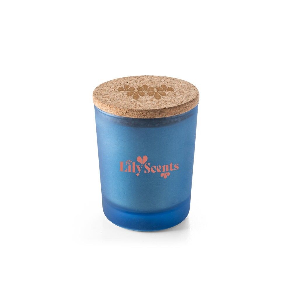 DUVAL Aromatische Kerze in Glasbecher mit cork 180 g - weiß-513