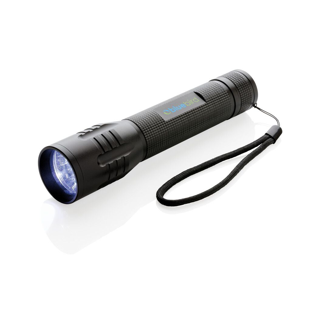 Große 3W Cree Taschenlampe - schwarz-420