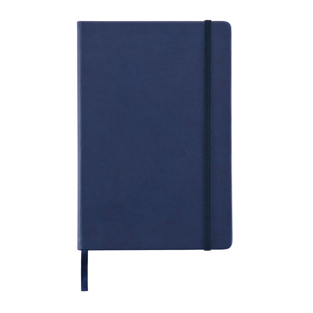 Deluxe Hardcover PU A5 Notizbuch - navy blau-719
