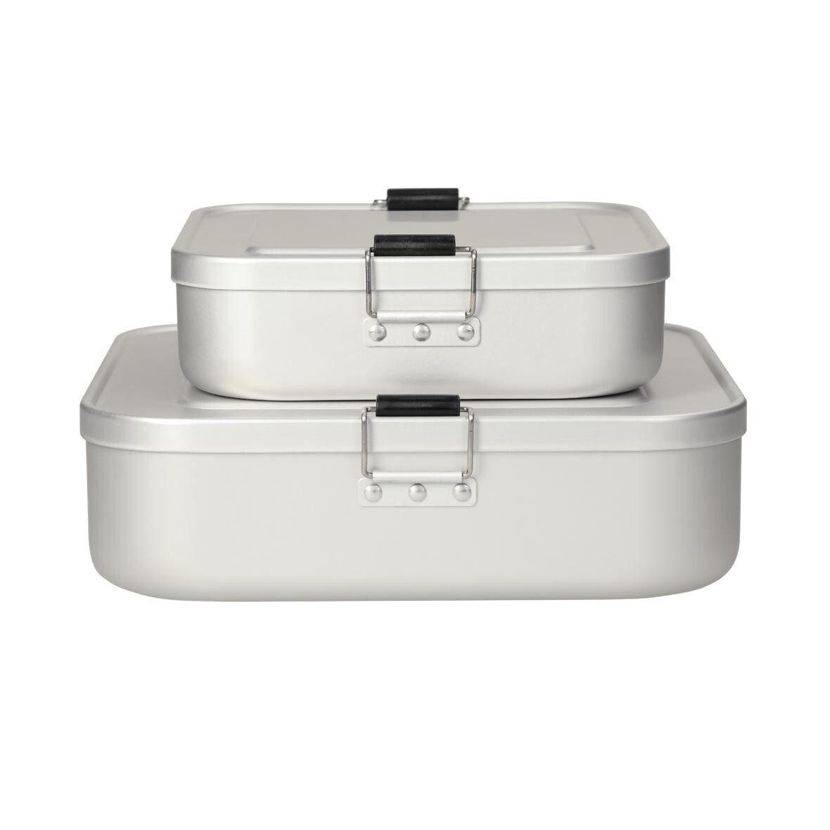 Vorratsdose Quadrado, small - silber-214