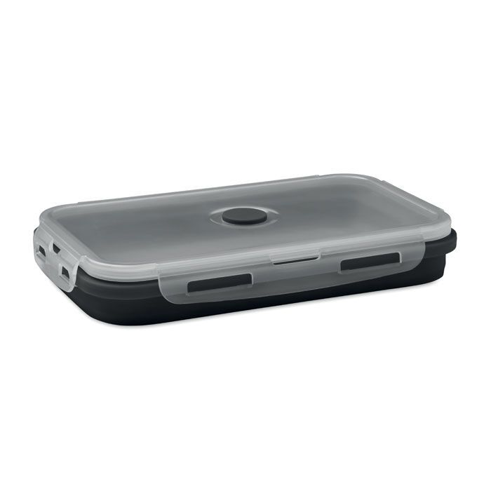 Faltbare Lunchbox 1200ml KOLAPSO - schwarz-898