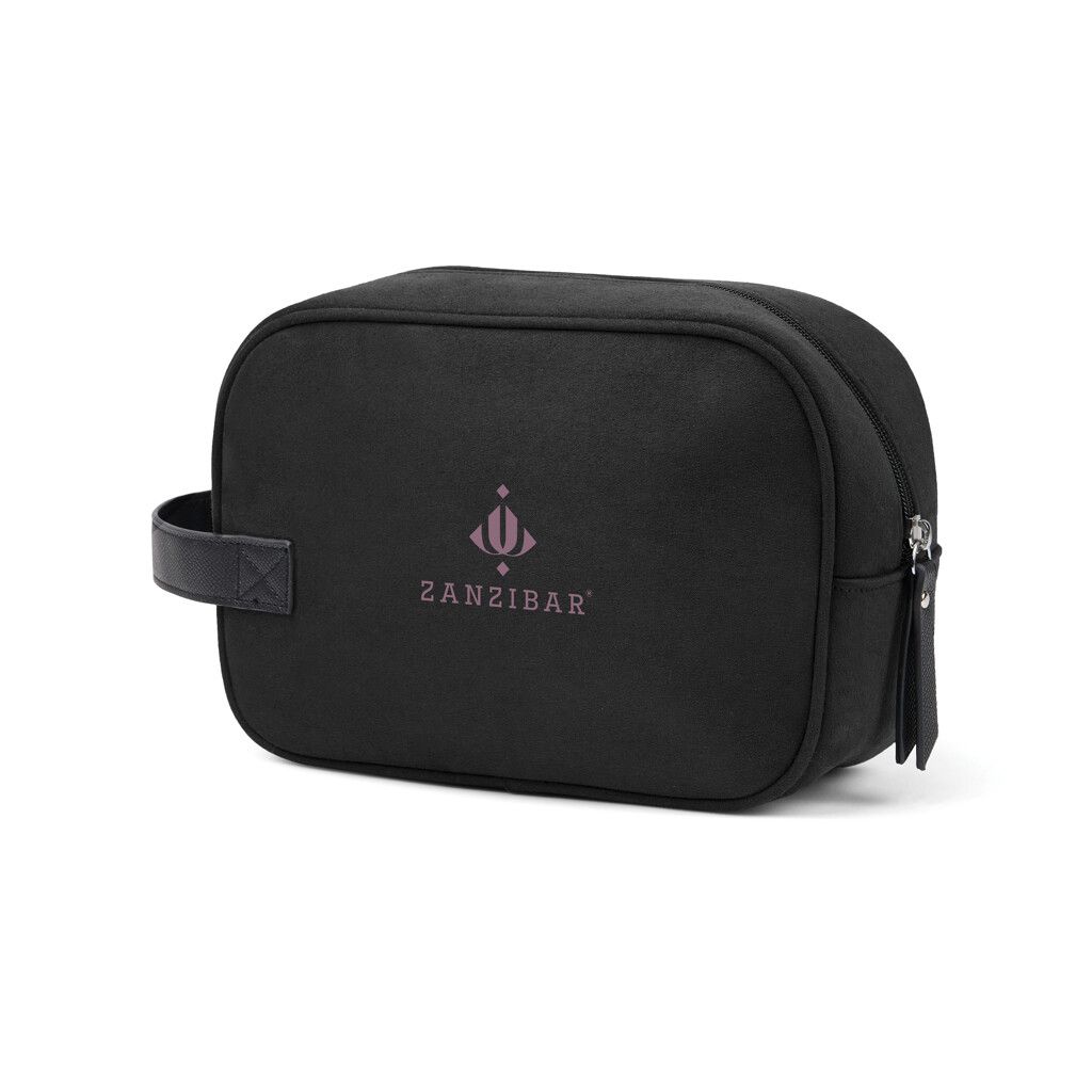 VINGA Marlow Kosmetiktasche aus RCS recyceltem Polyester - schwarz-46
