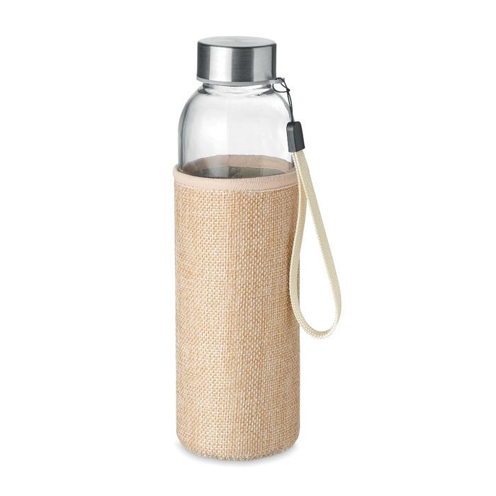 Trinkflasche Glas 500ml UTAH TOUCH - beige-448