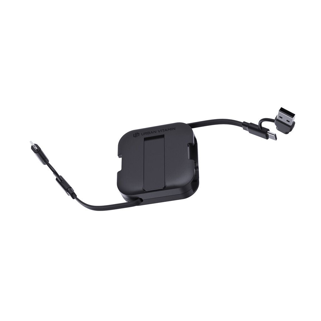 Urban Vitamin San Jose 100W-Halter mit einziehbarem Kabel - schwarz-758