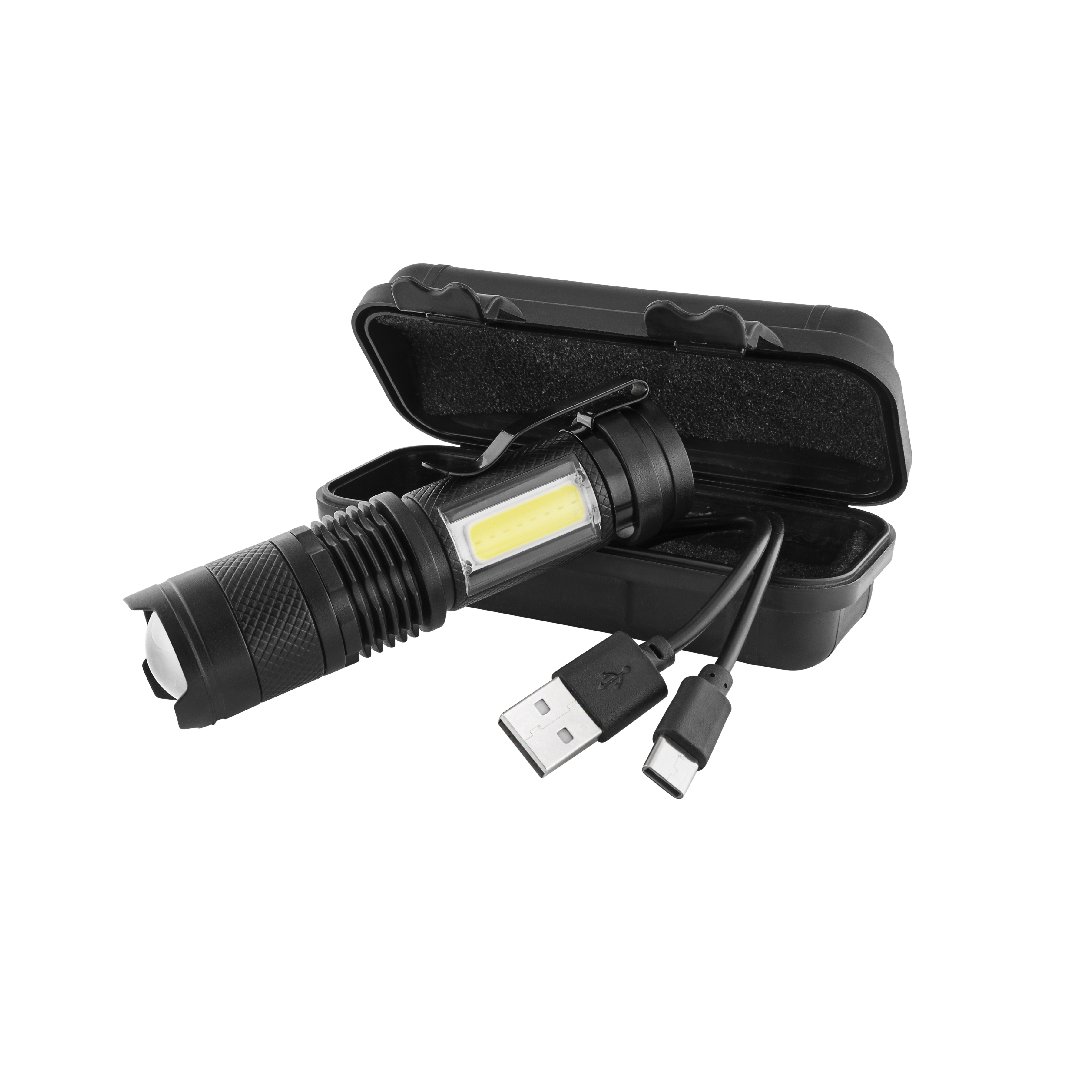 Metmaxx® "BlackChargeMicroBudget" - Schwarz-268