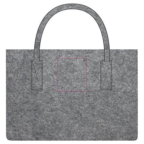 Veredelungsposition Tasche Vorderseite oben