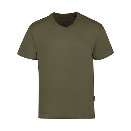 Men´s Luxury V-Neck Tees - olive-187