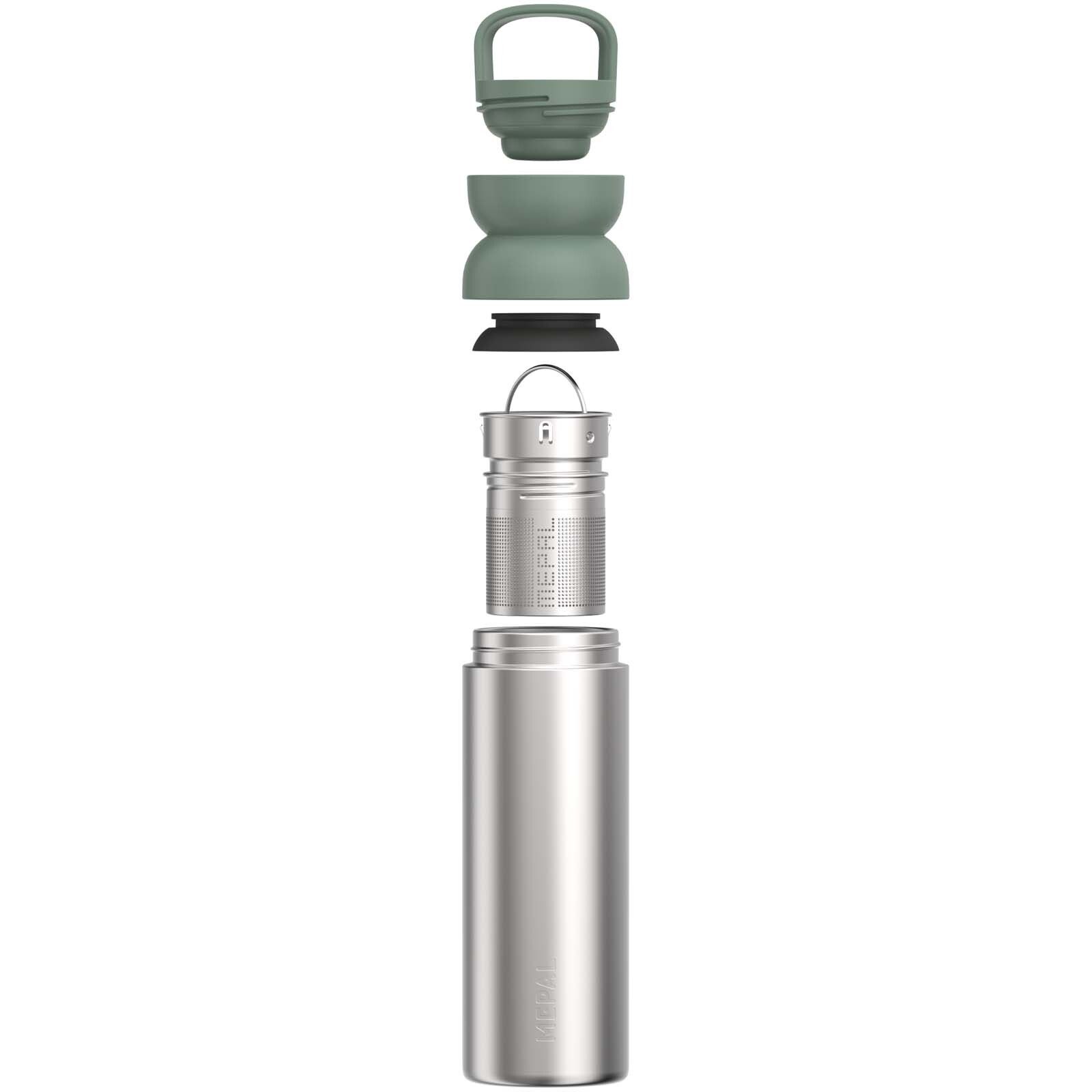 Mepal Ellipse 500 ml Thermobecher mit Teesieb - salbei-690