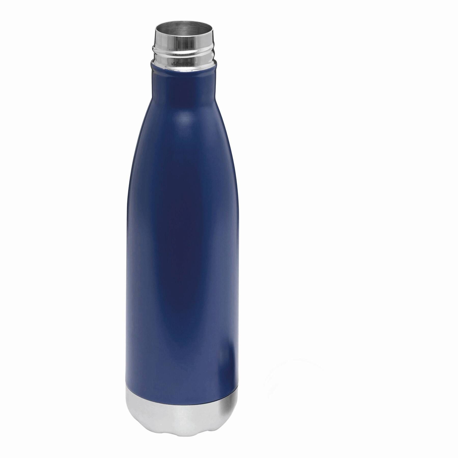 Vakuum-Trinkflasche GOLDEN TASTE doppelwandig - blau-272