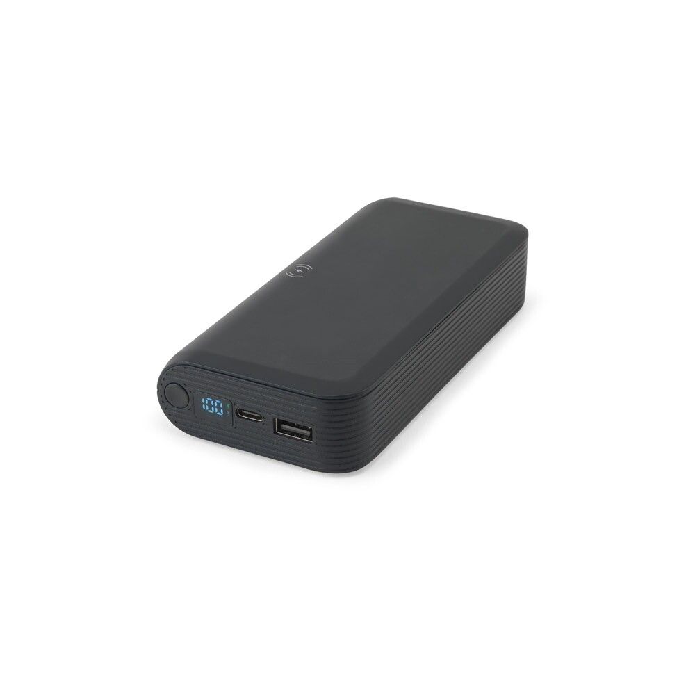 BECKER 20 20.000 mAh Powerbank aus recyceltem ABS - schwarz-845