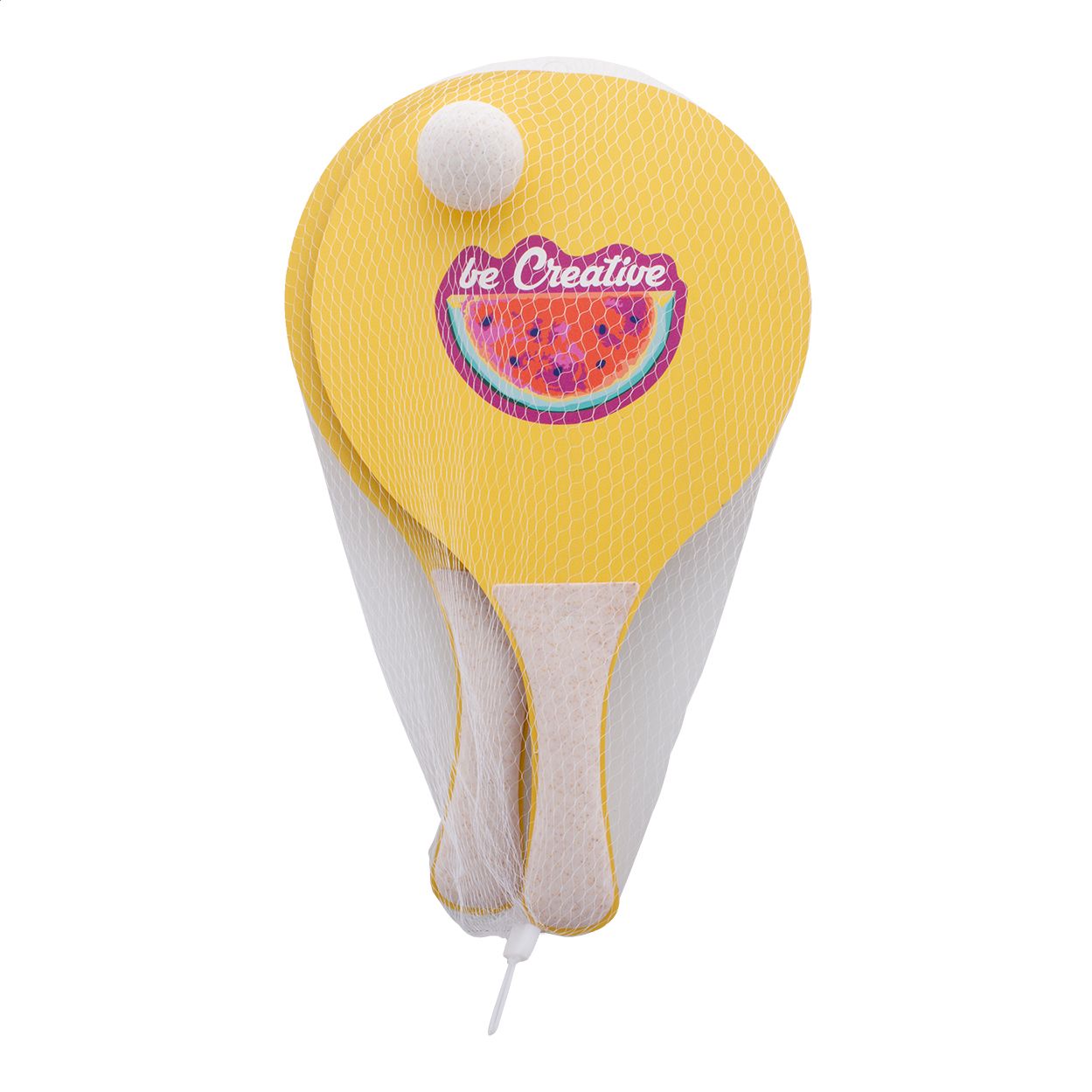 Individuelles Strandtennisset CreaShot - natur-96