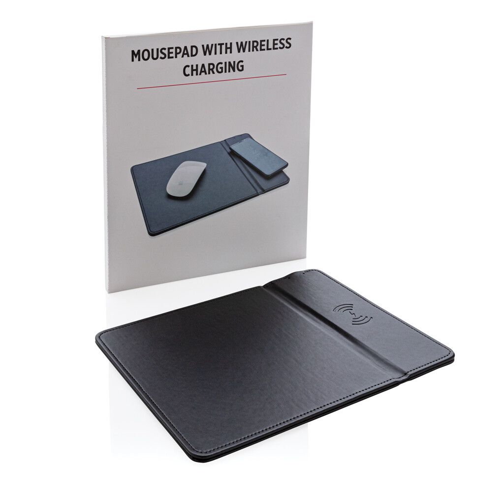 Mousepad mit Wireless-5W-Charging Funktion - schwarz-69