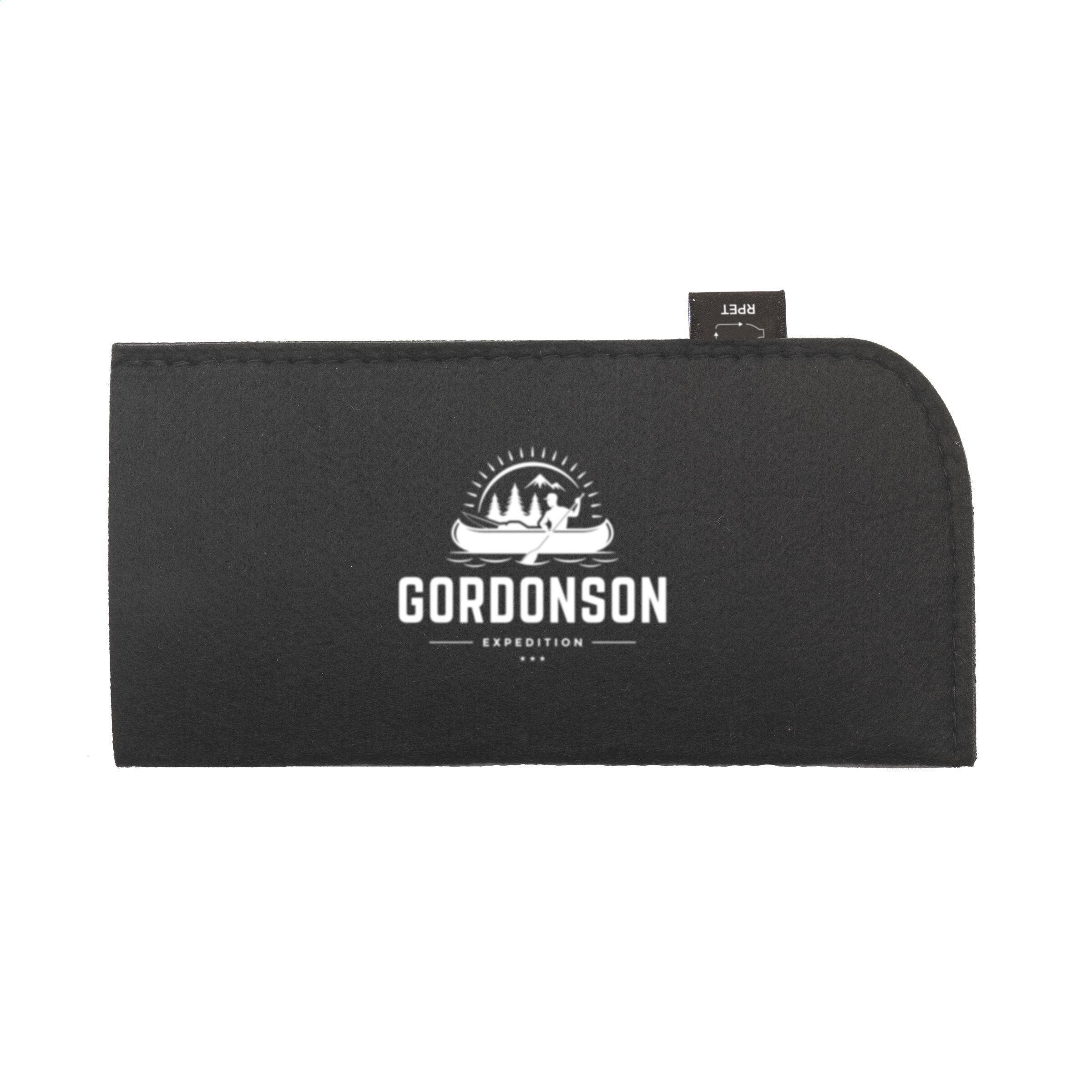 Feltro GRS RPET Pouch Brillen-Etui - schwarz-388