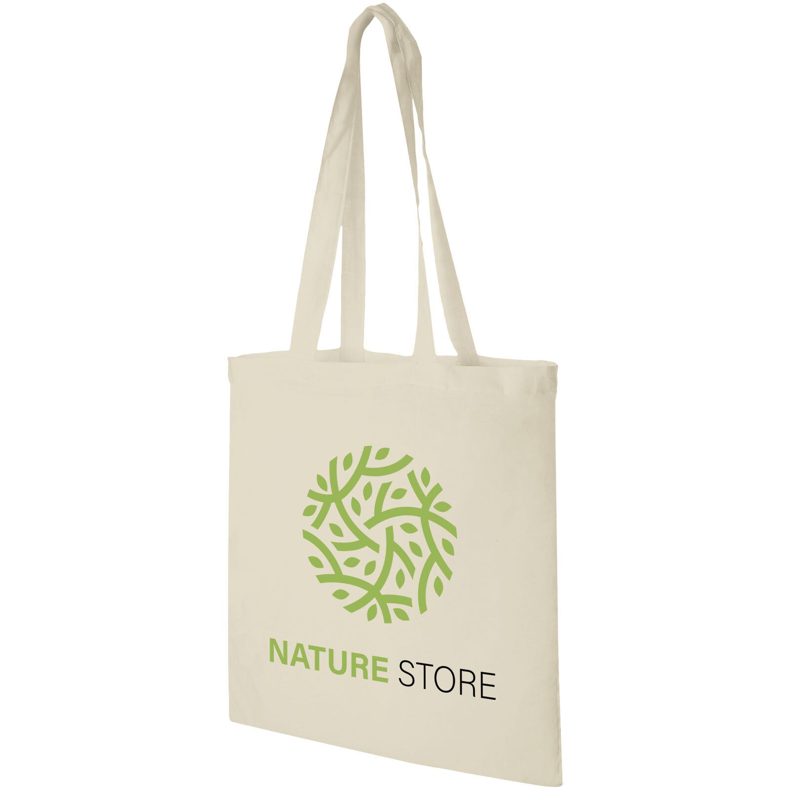 Madras 140 g/m² Baumwoll Tragetasche 7L - natural-734