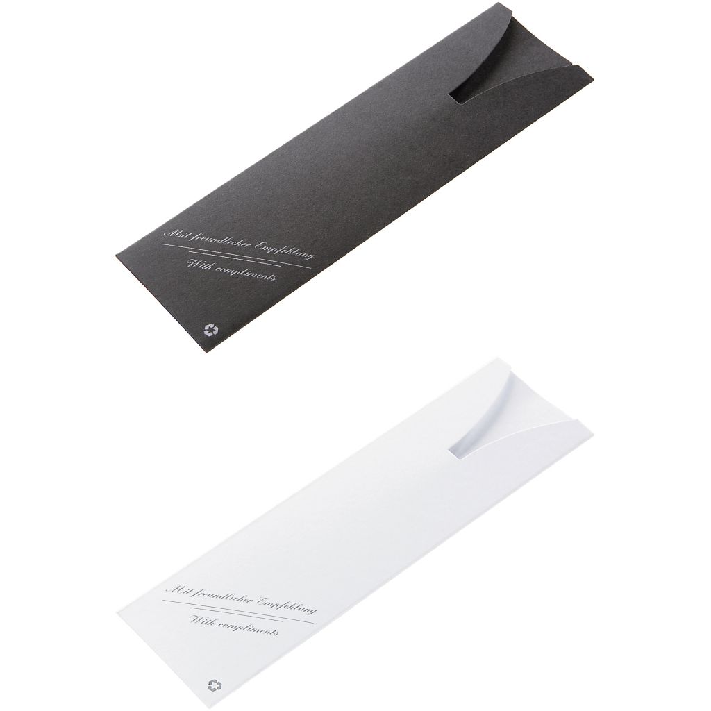 Pappstecketui Etui - weiss-654