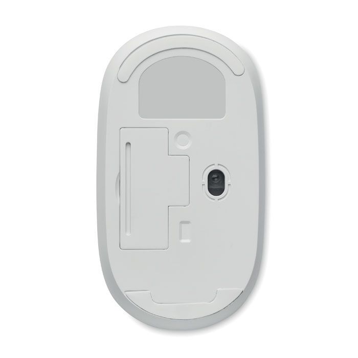 Optische Mouse Bambus CURVY BAM - weiß-595