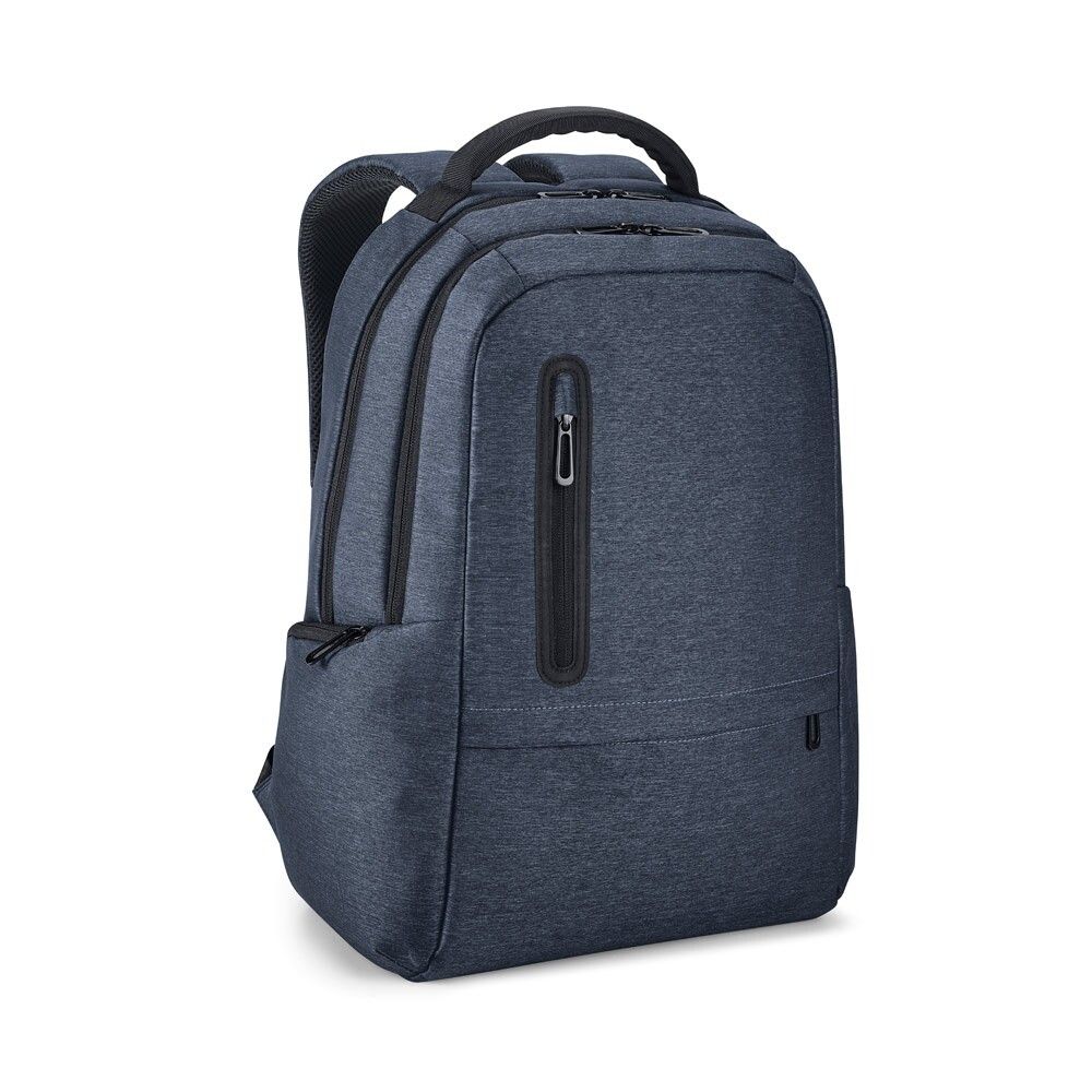 RE-BOSTON Wasserdicht Laptop-Rucksack aus recyceltem Nylon in 2 Farben - blau-417