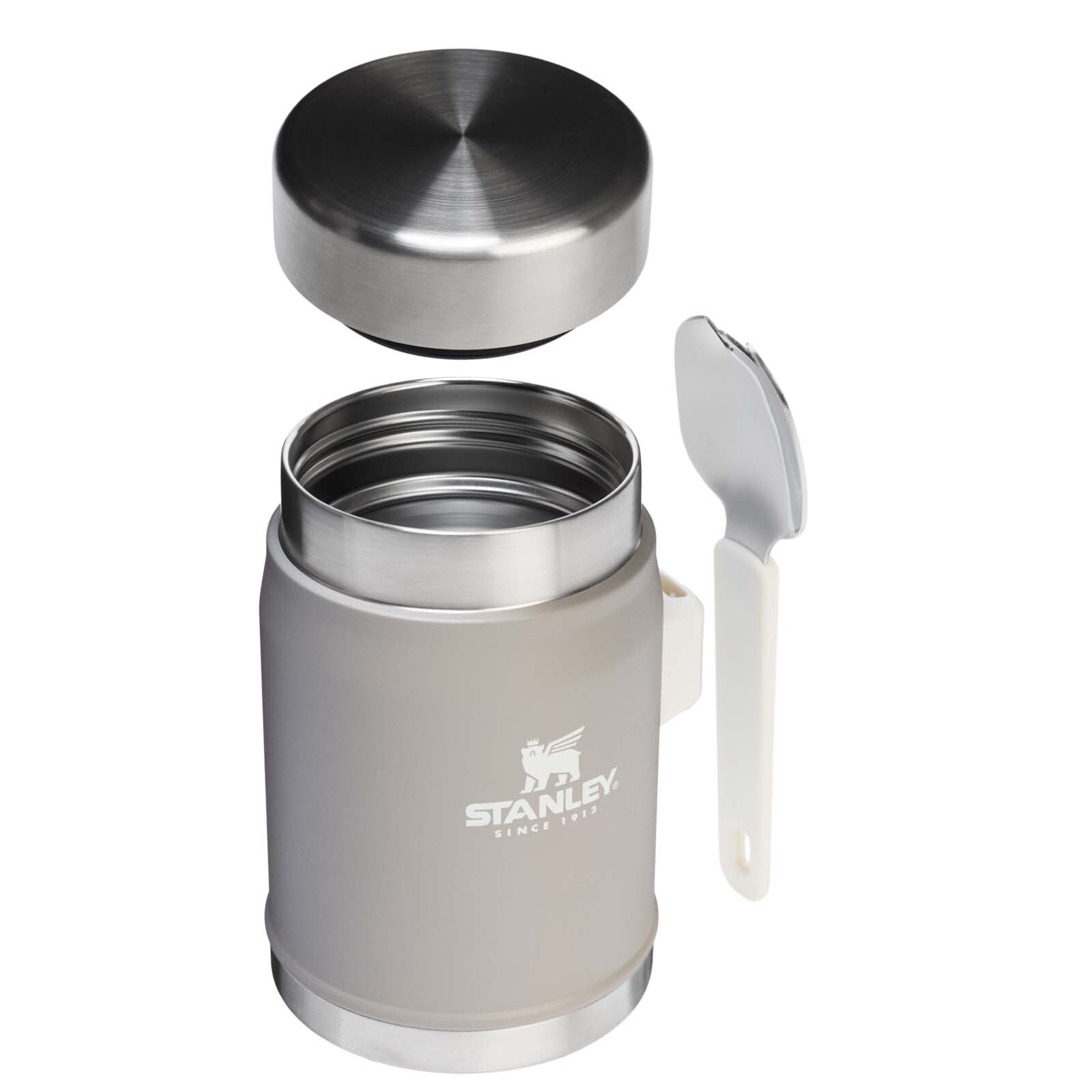 Stanley 400ml Legendary Food Jar Lunchpot mit Göffel - grau-736