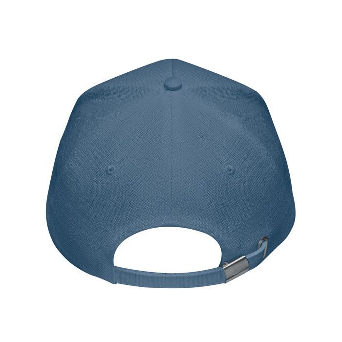 Hanf Baseball Kappe 5 Panele NAIMA CAP - blau-232