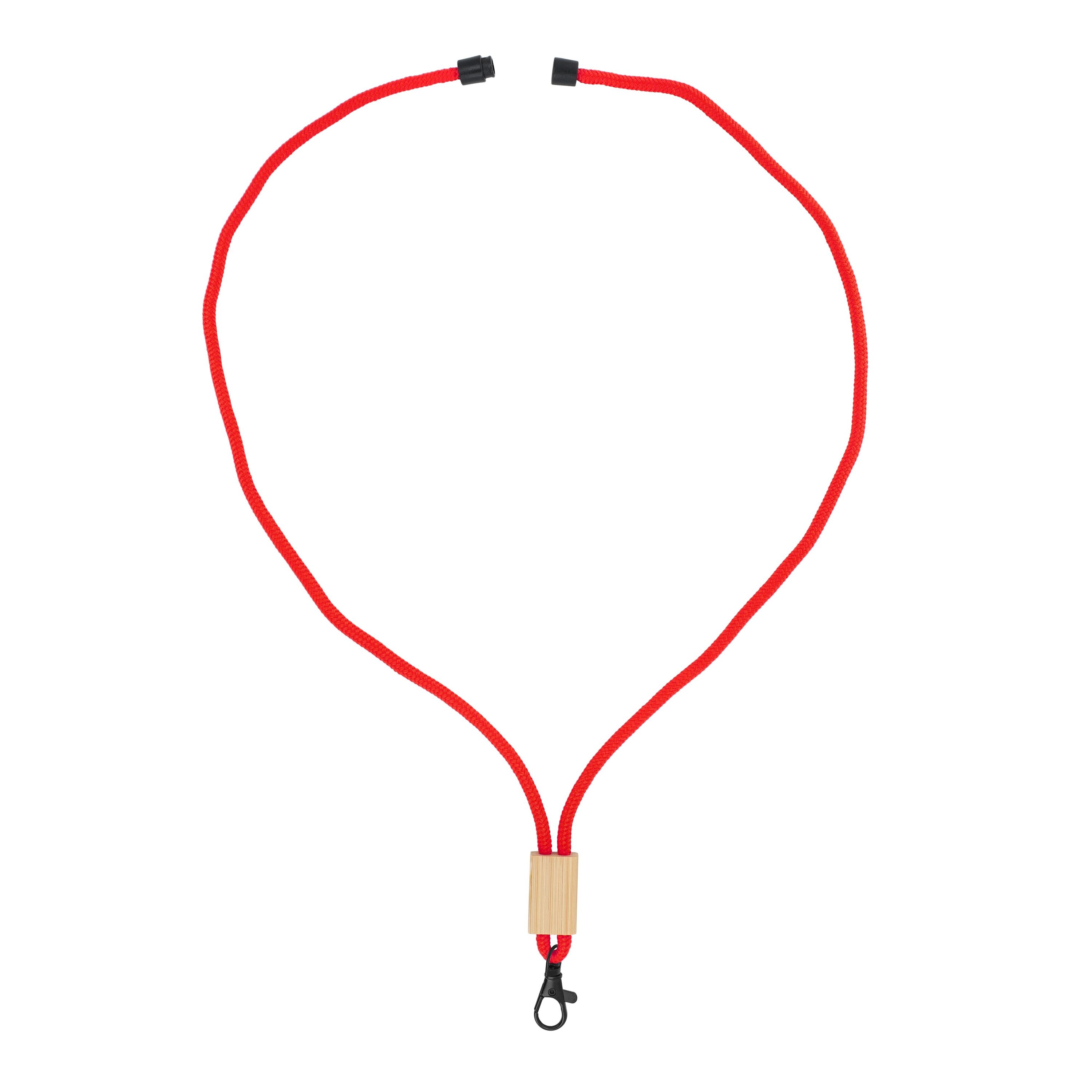 R-PET Kordel-Lanyard - rot-967