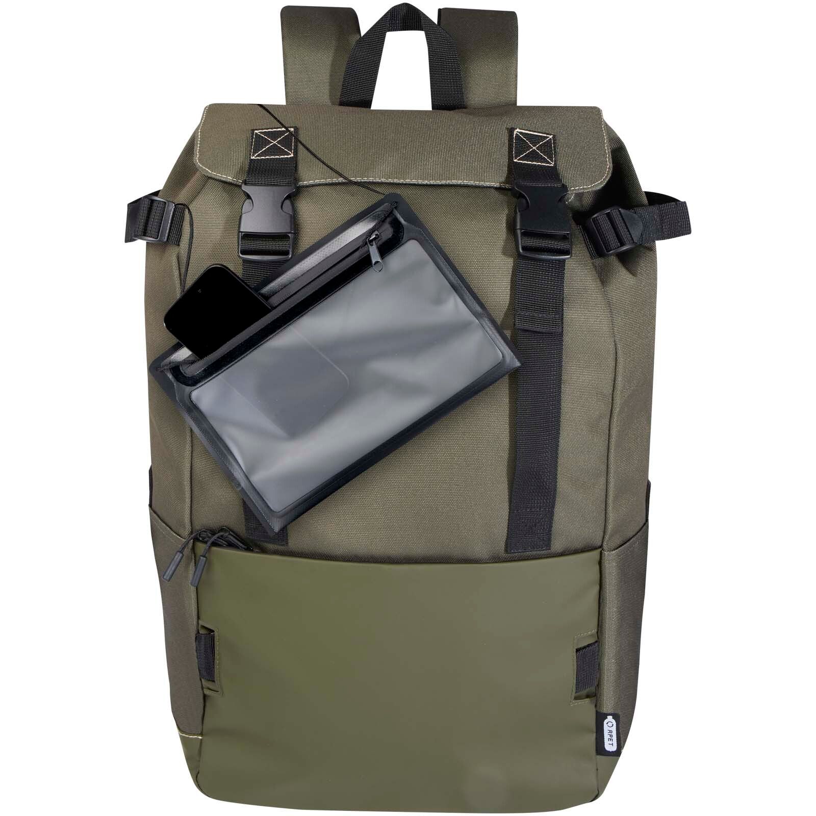 Roam GRS recycelter modularer Rucksack - grün-415