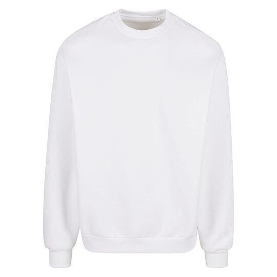 Oversized Crewneck - white-610