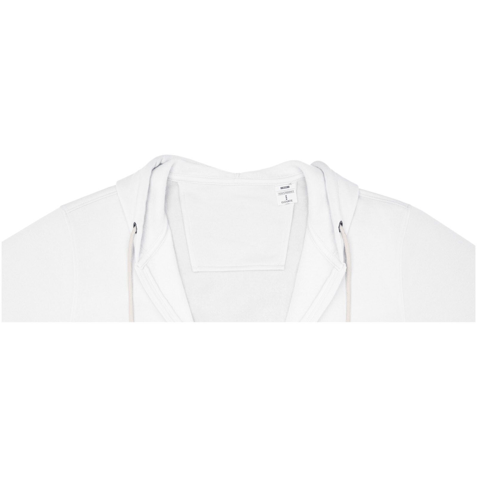 Theron Herren Kapuzenpullover mit Reißverschluss - weiss - XS-672