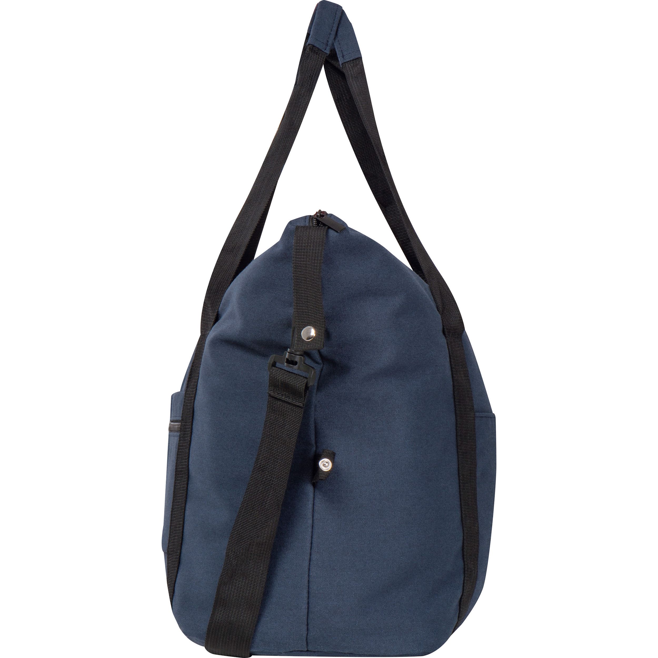 Duffel Bag aus recycelter Baumwolle - dunkelblau-460