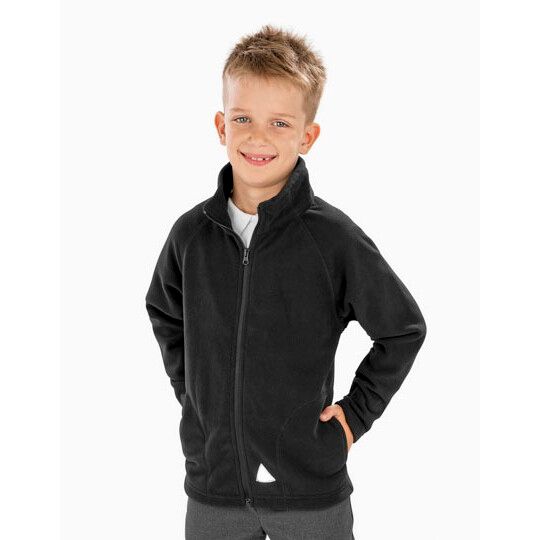 Junior Microfleece Jacket - black-792