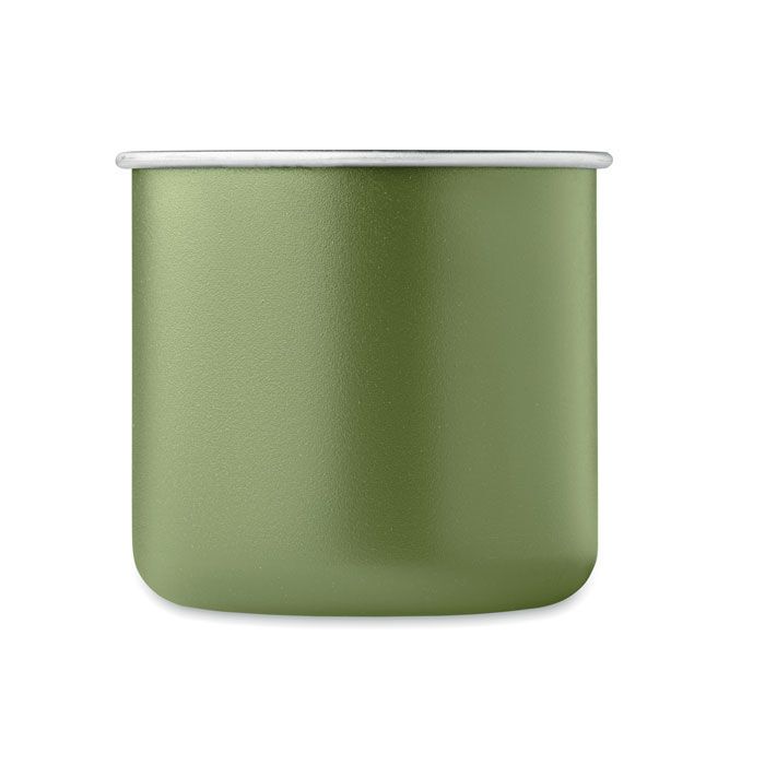 Becher recycelter Edelstahl 300 ml CARIBU - dunkelgrün-524
