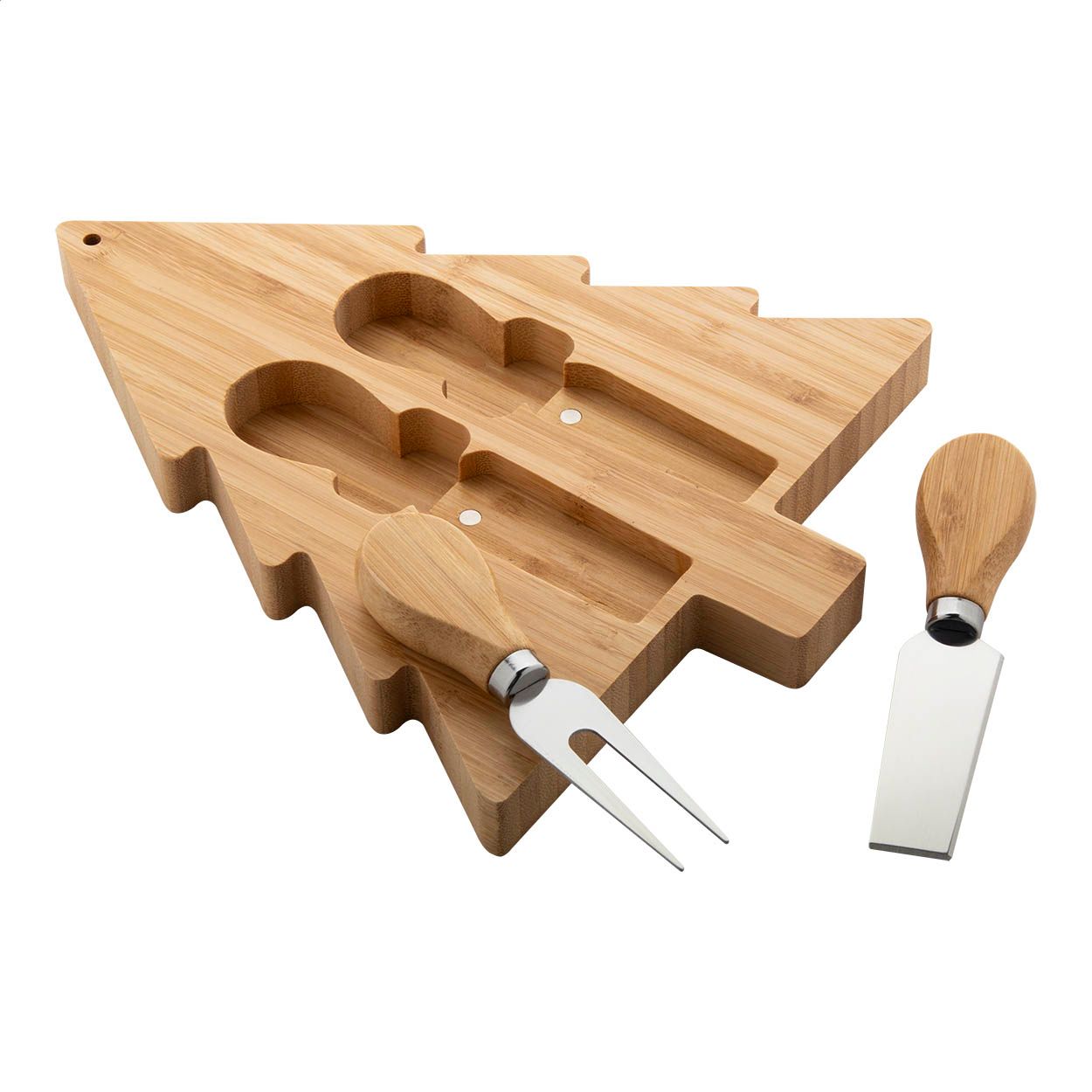 Jarlsberg Weihnachtliches Käsemesserset - natur-184