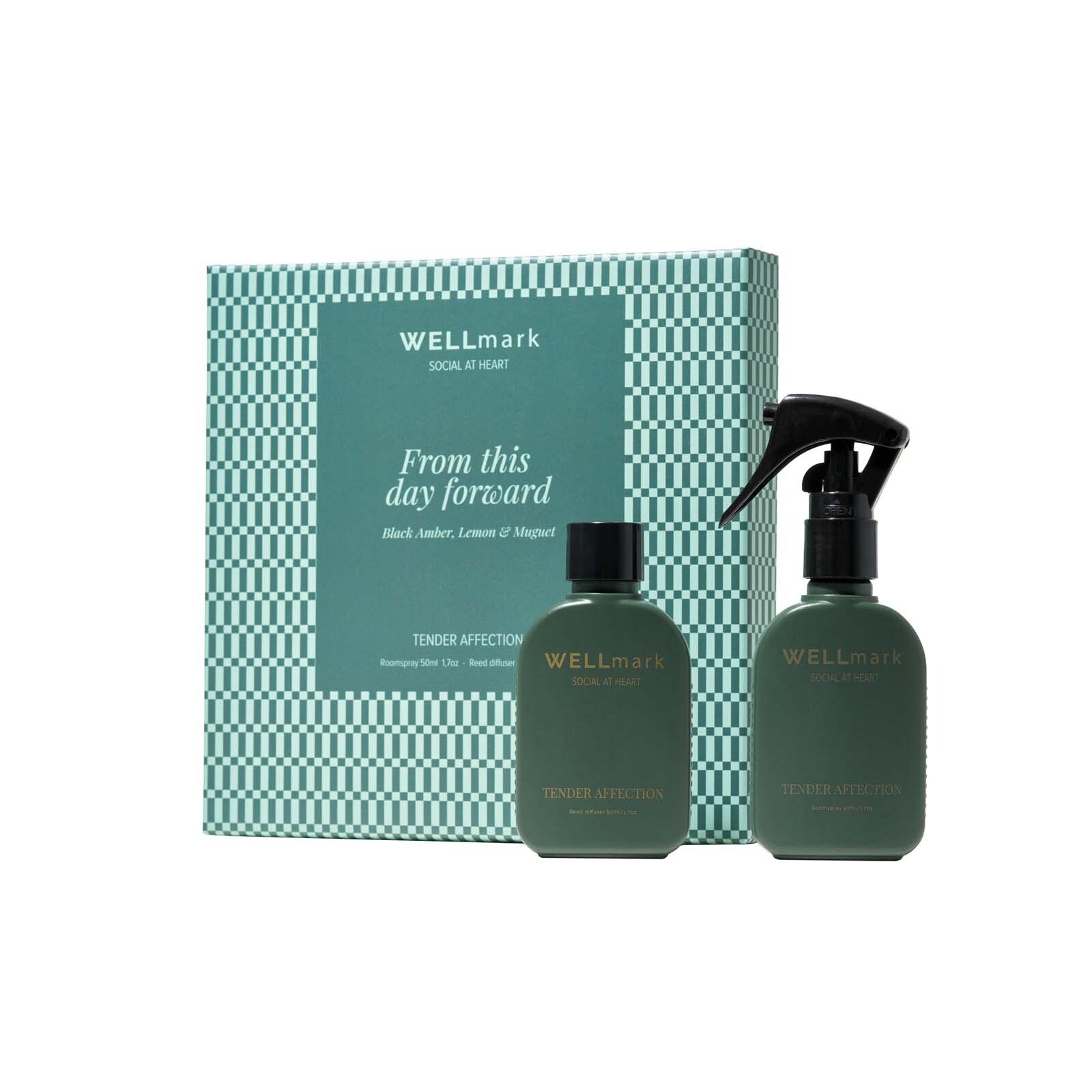 Wellmark Tender Affectiont 50 ml Raumspray und 50 ml Diffusor Set - green flash-283