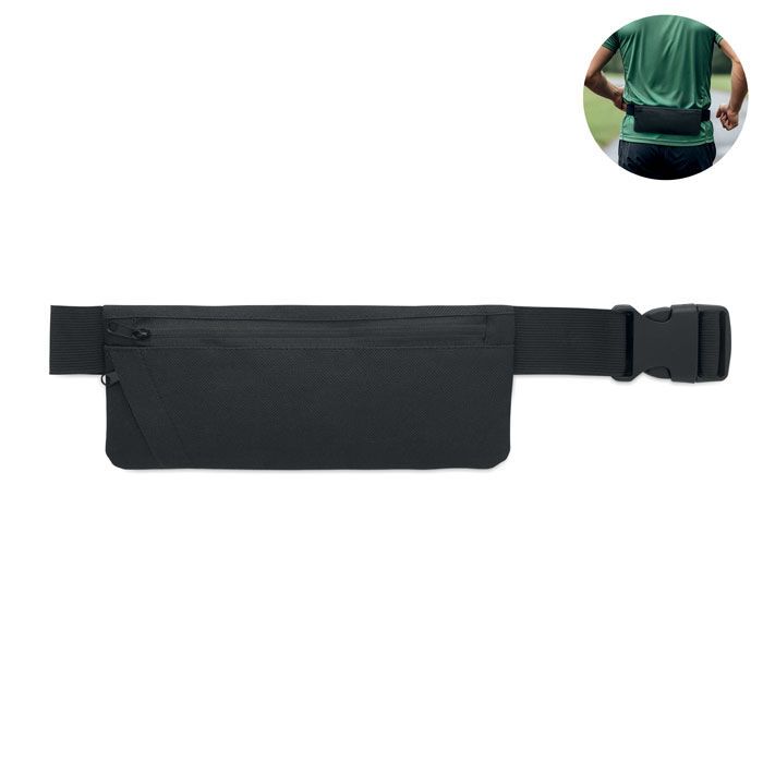 Gürteltasche 600D RPET MODERATE - schwarz-258
