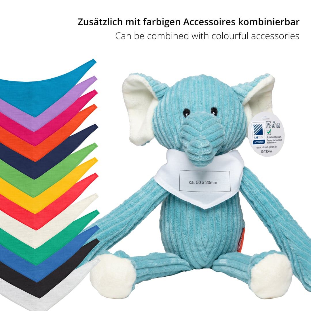 MiniFeet® Lanky Legends - Elefant Otto - pastellblau-997