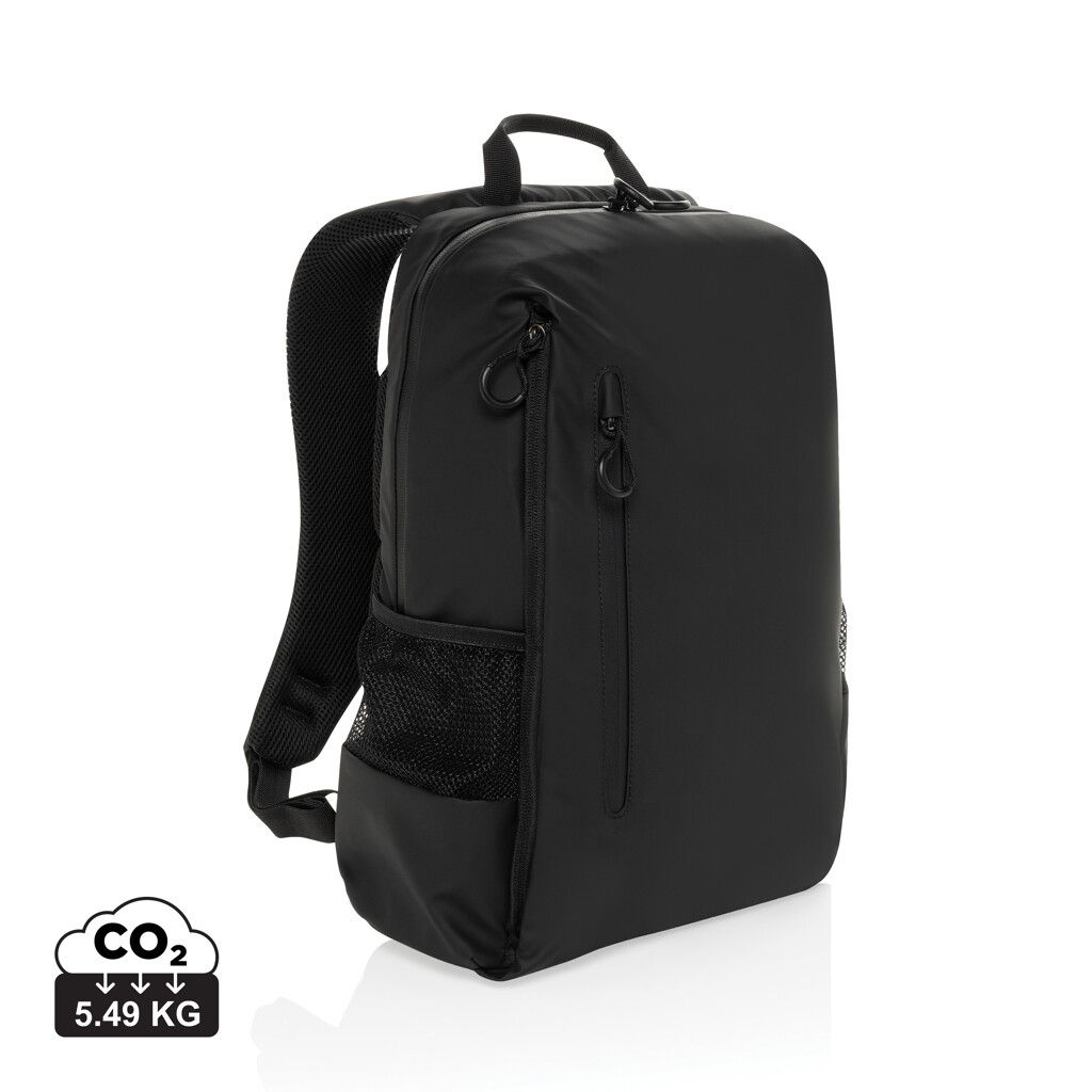 Lima Aware™ RPET wasserabweisender 15,6" Laptop-Rucksack - schwarz-592