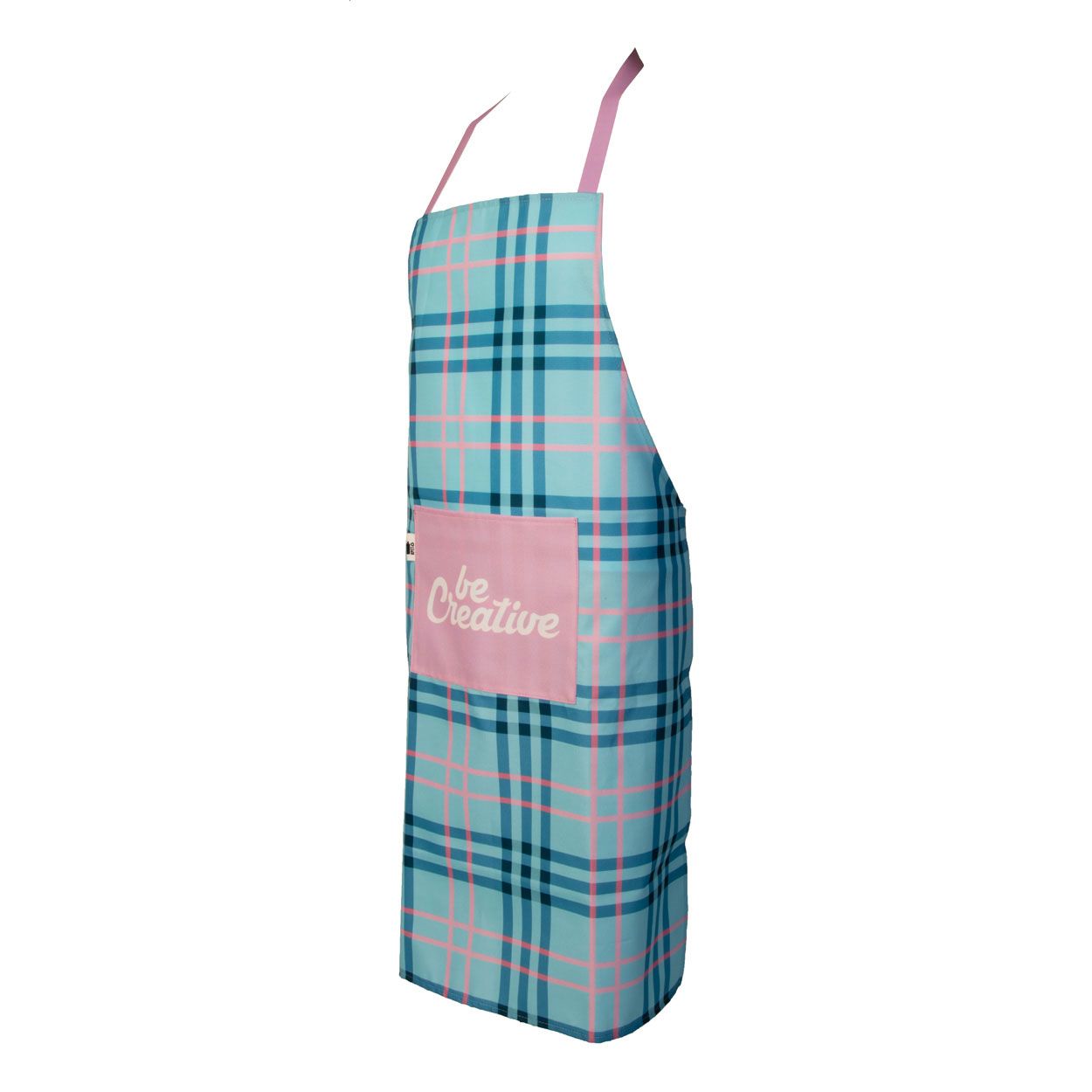 Individuelle RPET Schürze CreaChef Pocket - weiß-72
