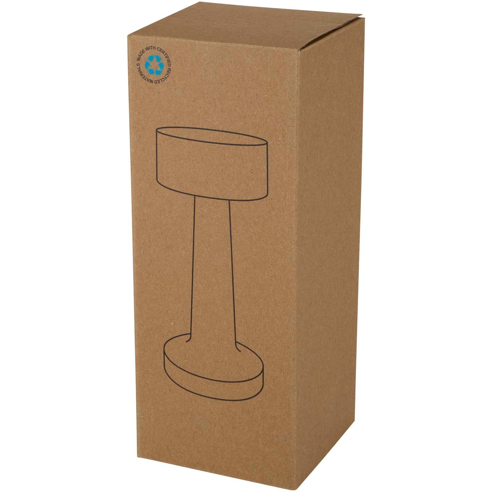 Aludra Wiederaufladbare dimmbare Tischlampe mit 3 Lichtmodi - silber-373