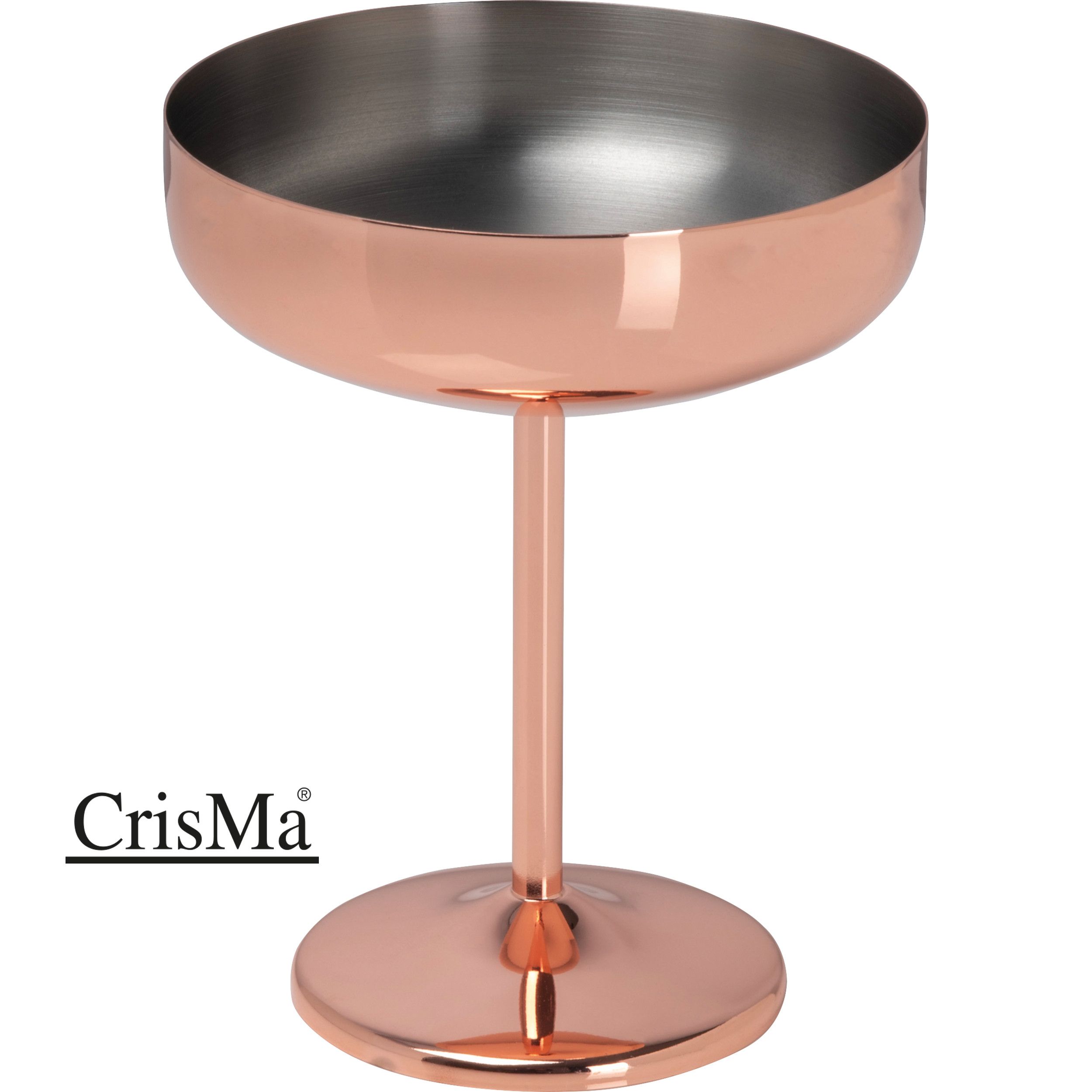 CrisMa Stilbecher mit Kupfer, 300ml - kupfer-155