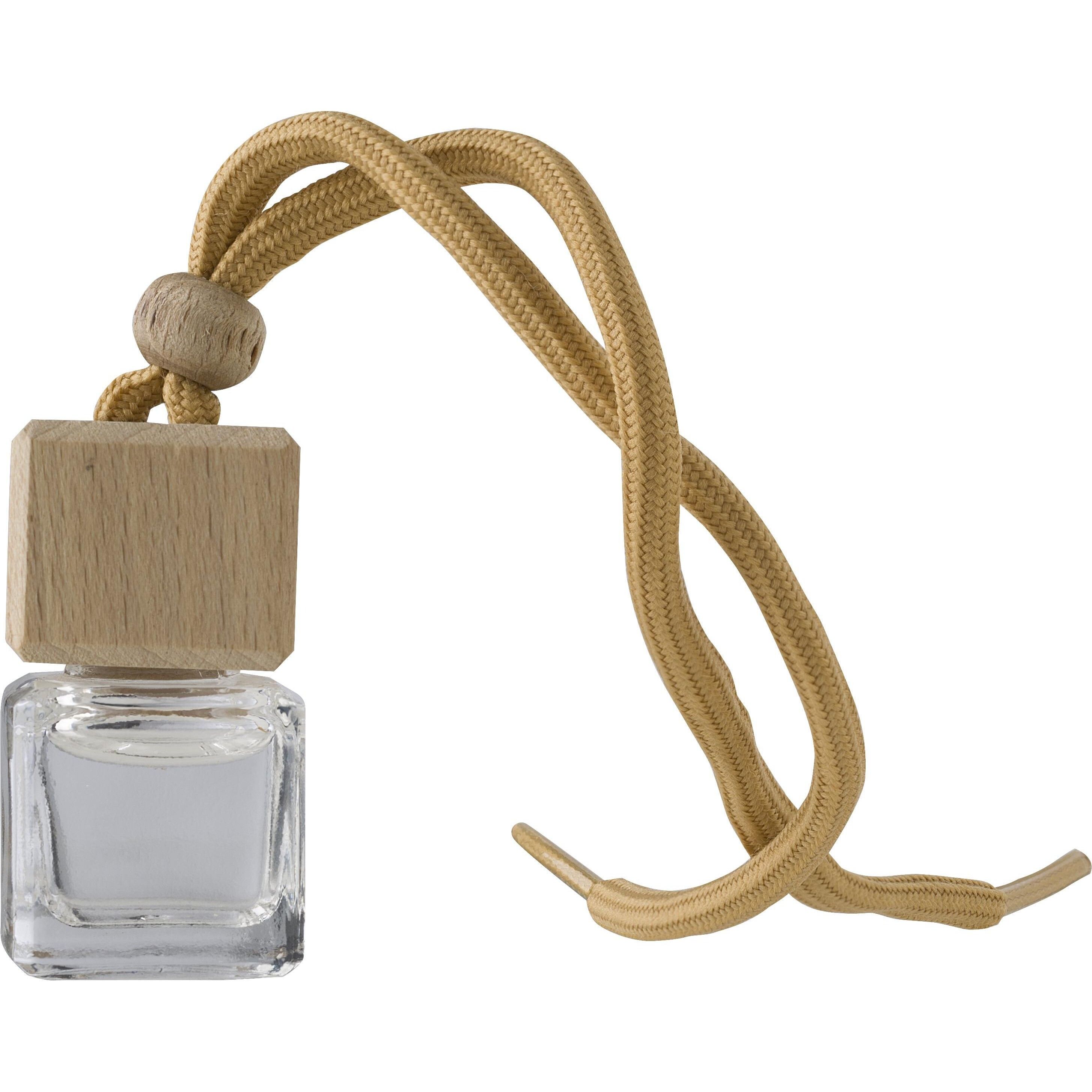 Nachfüllbarer Autoerfrischer aus Glas Roman - braun-914
