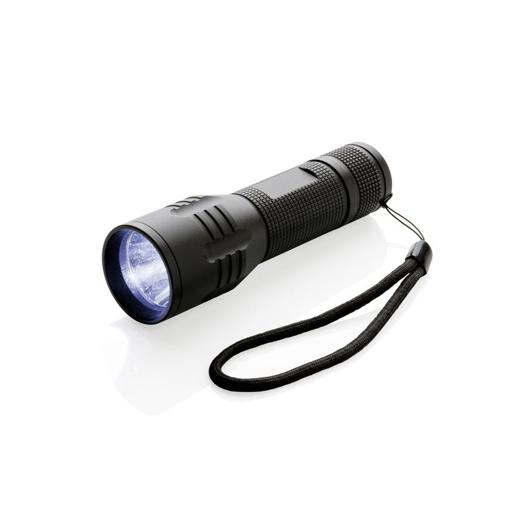 3W Cree Taschenlampe - schwarz-111