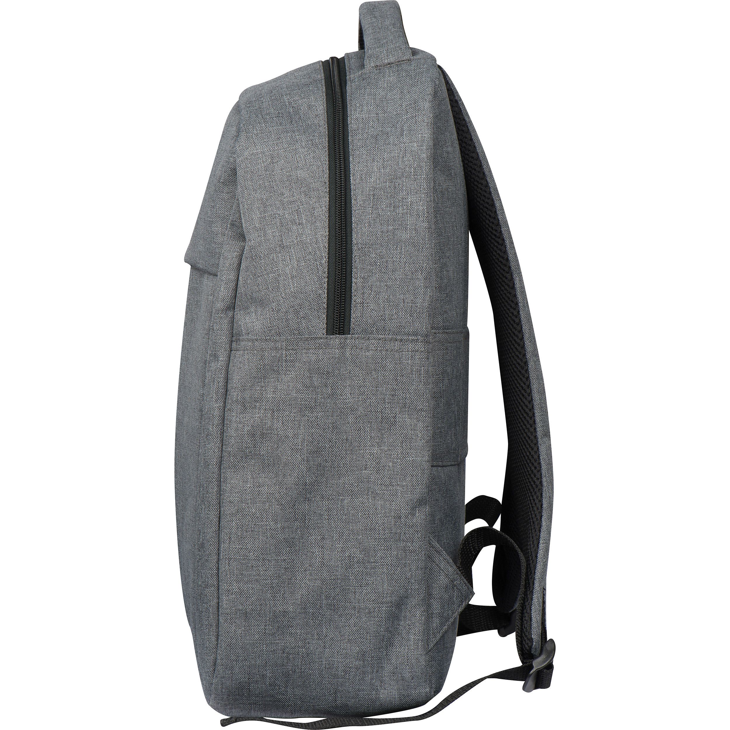 Rucksack aus Polyester - silbergrau-424