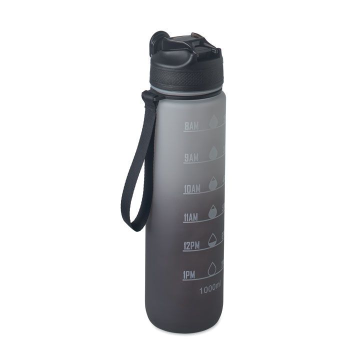 Sport-Trinkflasche RPET 1L ACTIVATE - schwarz-527