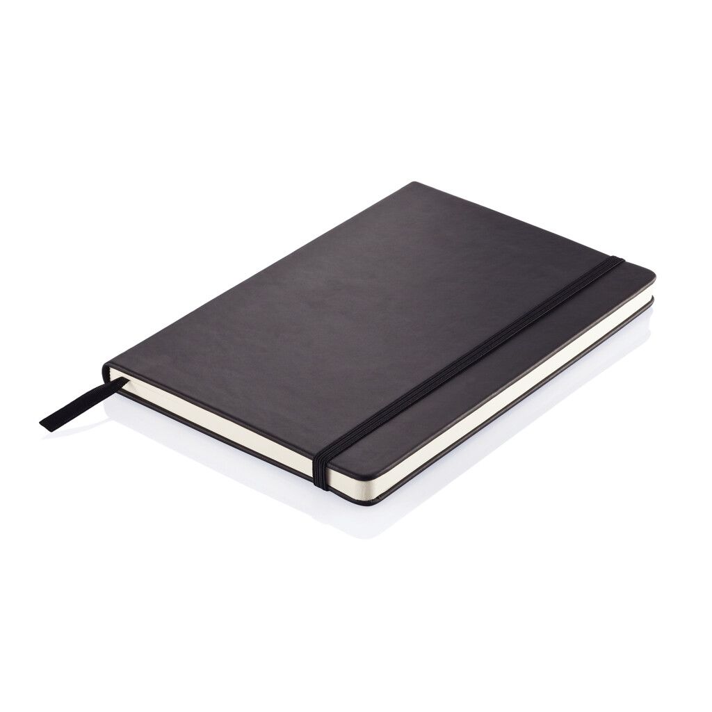 Deluxe Hardcover PU A5 Notizbuch - schwarz-307