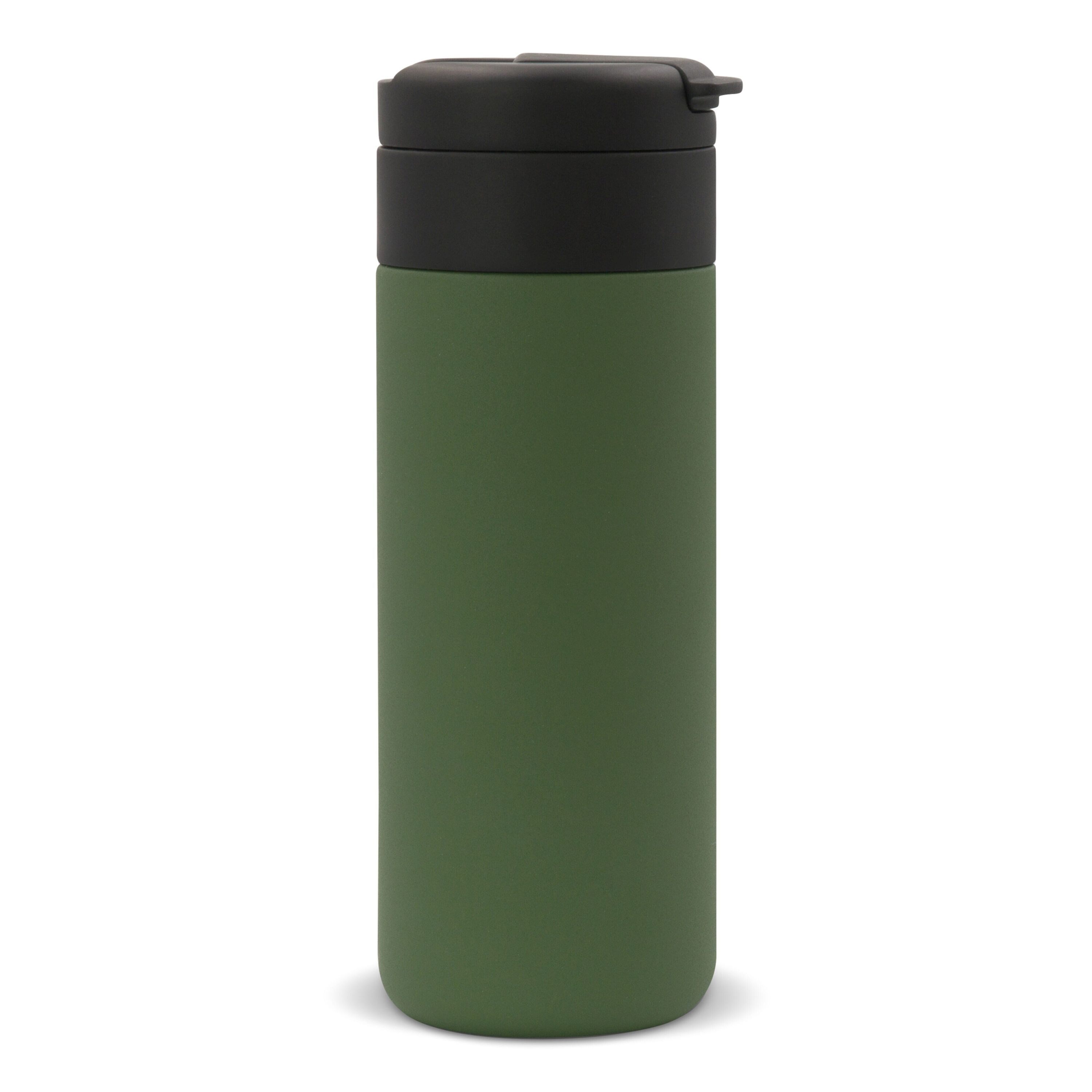 Isolierbecher Flow 400ml - dunkelgrün-209