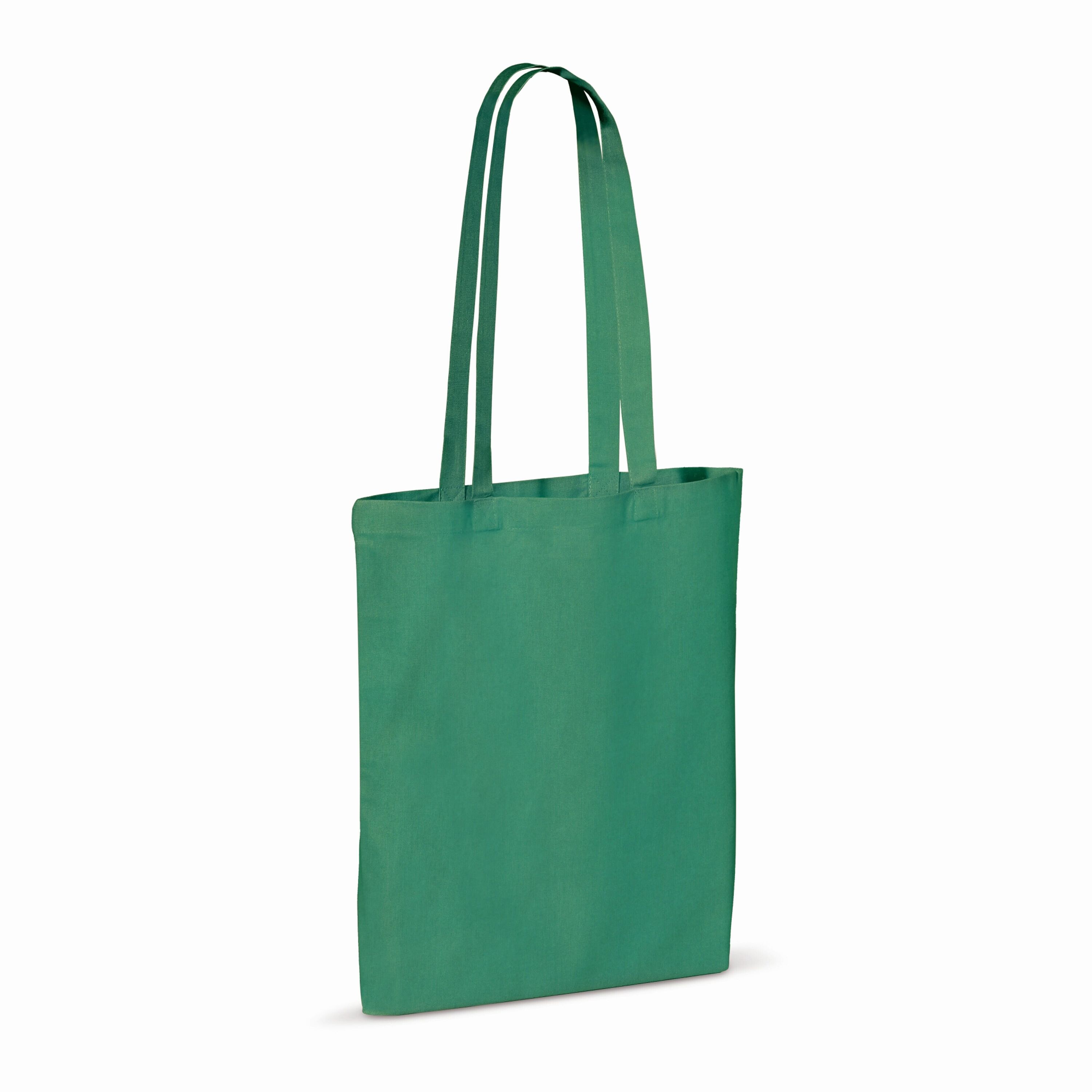 Tasche aus recycelter Baumwolle 140g/m² 38x42cm - dunkelgrün-499