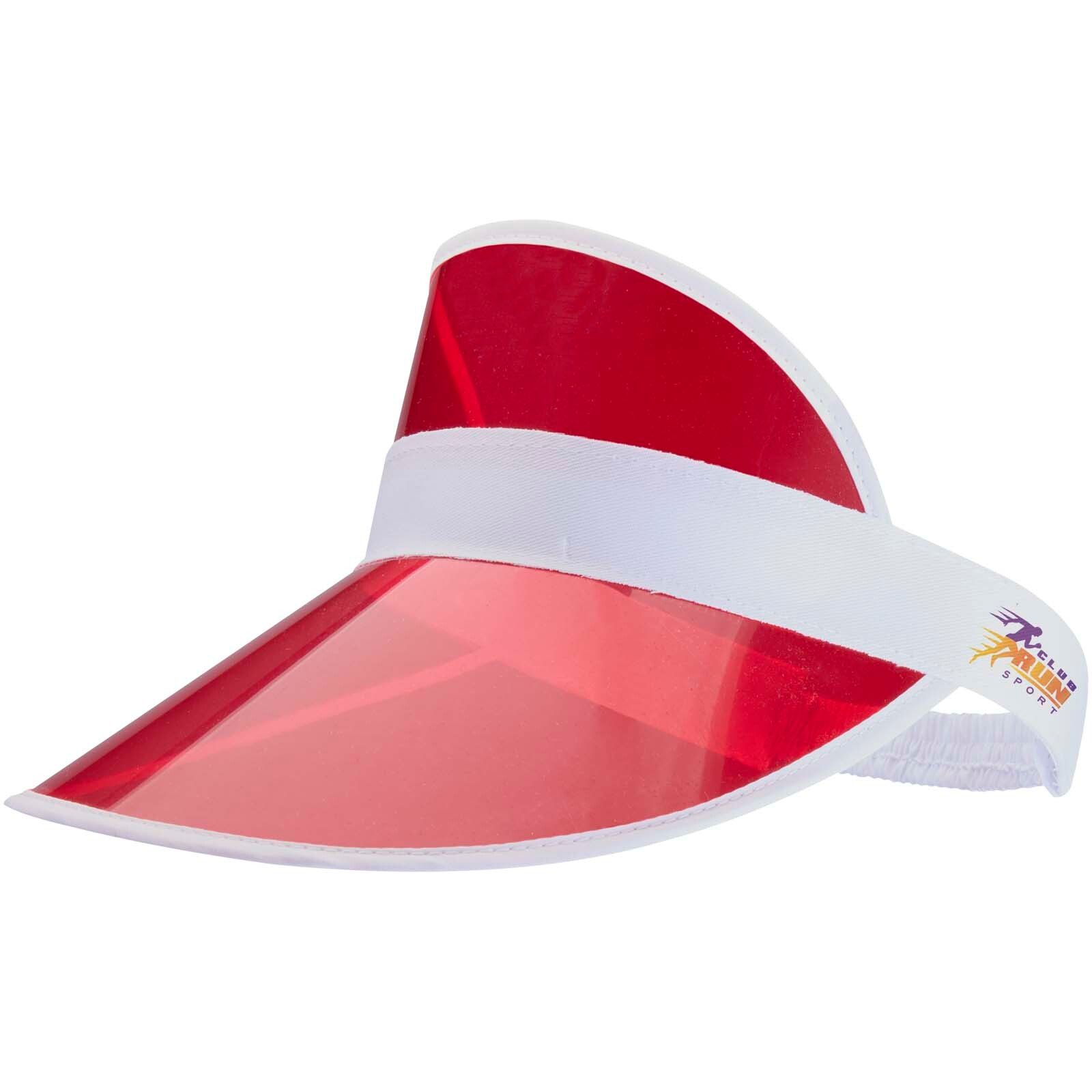Bright Cap mit transparentem Schirm  - rot-358