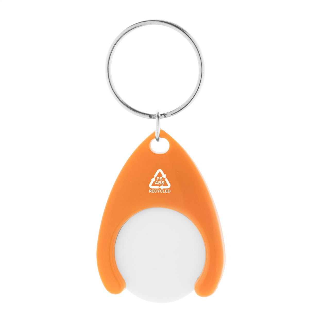 Neppy RABS-Schlüsselanhänger mit Einkaufswagenchip - orange-967