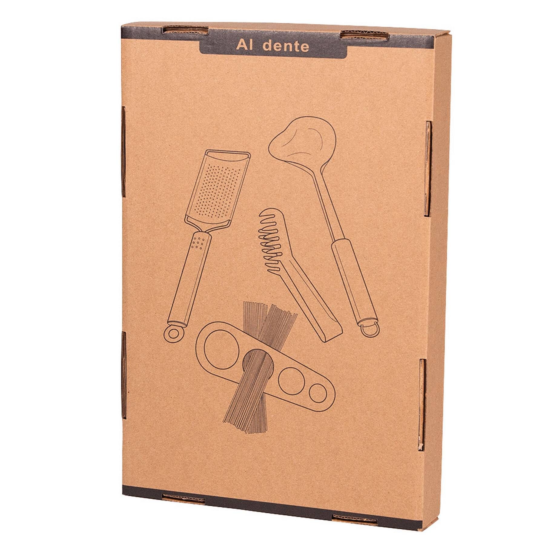 Spaghetti-Set AL DENTE - silber-499