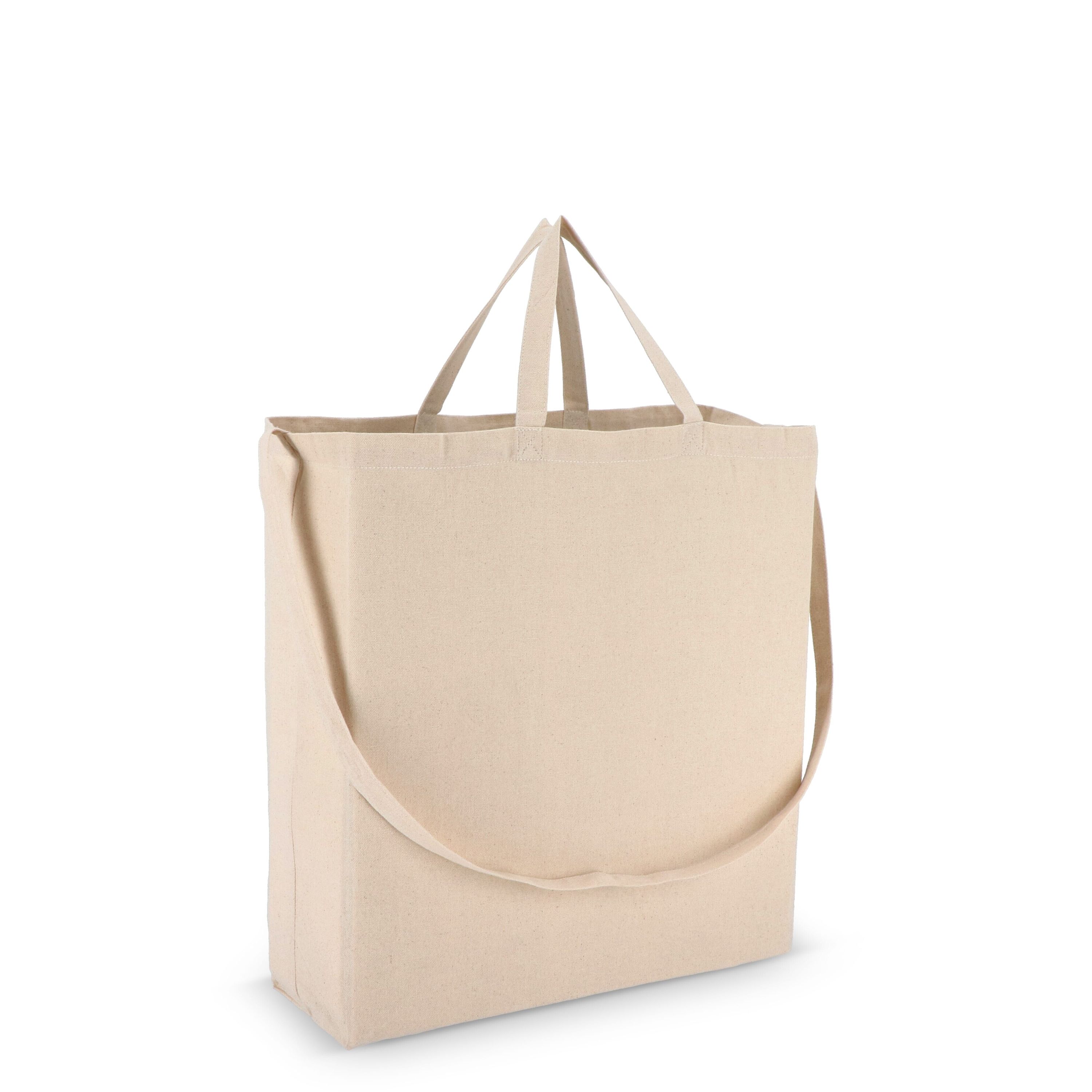 Tragetasche aus Baumwolle OEKO-TEX® 40 x 13 x 44cm 220g/m² - natur-793